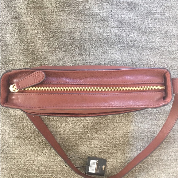 Frye Messenger Crossbody Top Zip Bag NWT - Picture 5 of 10